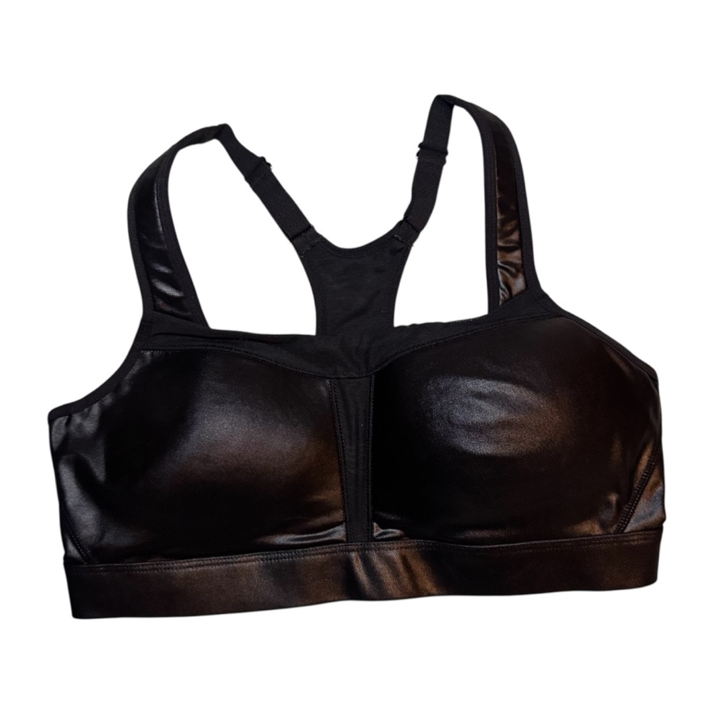 Layer 8 Black Padded Sports Bra Medium